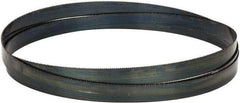 Starrett - 10 TPI, 10' 8" Long x 1" Wide x 0.035" Thick, Welded Band Saw Blade - Carbon Steel, Toothed Edge, Raker Tooth Set, Flexible Back, Contour Cutting - Americas Tooling