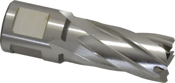 Hougen - 21/32" Diam x 1" Deep High Speed Steel Annular Cutter - Americas Tooling