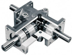 Browning - 1:1, 3 Input Horsepower, 106 Lbs. Max Torque, Speed Reducer - 3/4" Shaft Diam, 5.984" Long x 2.83" Wide x 2.992" High, 8.8 In/Lb. Min Torque, 1/4 HP Min Input - Americas Tooling