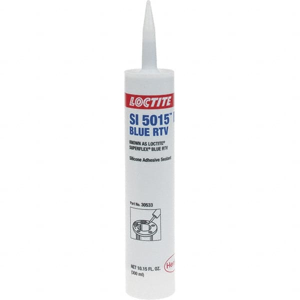 Loctite - 300 mL Tube Blue RTV Silicone Gasket Sealant - -80 to 500°F Operating Temp - Americas Tooling