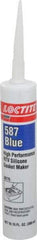 Loctite - 300 mL Cartridge Blue RTV Silicone Joint Sealant - 30 min Tack Free Dry Time, 24 hr Full Cure Time, Series 587 - Americas Tooling