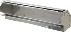 Made in USA - 2-1/4" ID Galvanized Duct Shortway 90° Stack El - 12" Long, Standard Gage, 35 Piece - Americas Tooling