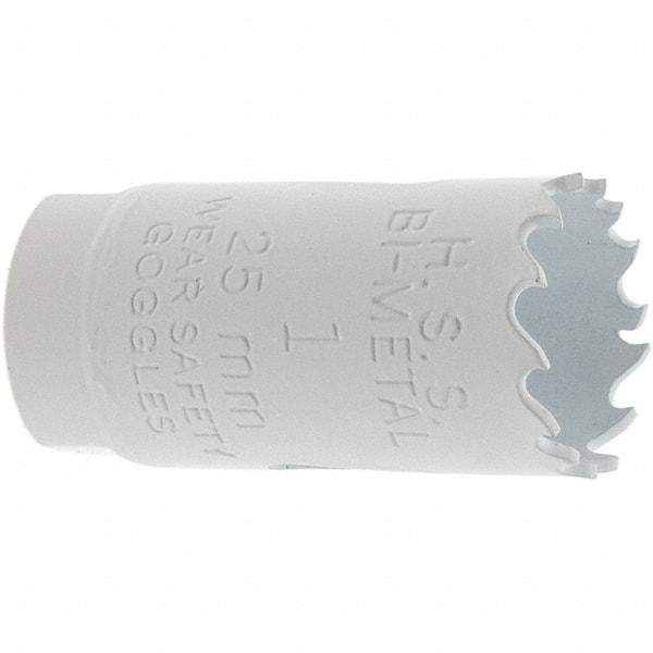 Value Collection - 1" Diam, 1-1/2" Cutting Depth, Hole Saw - Bi-Metal Saw, Toothed Edge - Americas Tooling