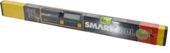 Smart Tool - 24" Long 2 Vial Box Beam Level - Aluminum, Silver, 1 Level & 1 Plumb Vials - Americas Tooling