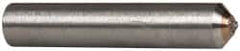 Made in USA - 1/3 Carat Single Point Diamond Dresser - 2" Long x 3/8" Shank Diam - Americas Tooling