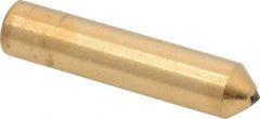 Norton - 1/4 Carat Single Point Diamond Dresser - 2" Long x 7/16" Shank Diam, Contains 1 Stone - Americas Tooling