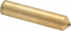 Norton - 1/3 Carat Single Point Diamond Dresser - 2" Long x 7/16" Shank Diam, Contains 3 Stones - Americas Tooling