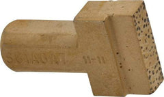 Norton - 7/16" Shank Multi-Point Diamond Dresser - 1/4" Diam x 3/4" Long x 5/16" Thick Diamond - Americas Tooling