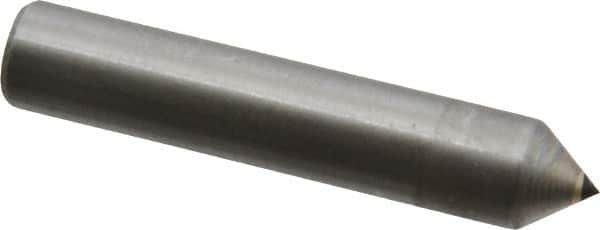 Tru-Maxx - 1/4 Carat Single Point Diamond Dresser - 2" Long x 3/8" Shank Diam - Americas Tooling