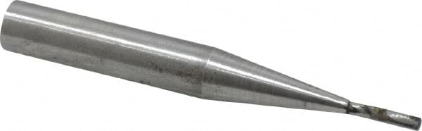 Made in USA - 1/16" Point Diam Rat Tail Radius Dresser - 3" Long x 3/8" Shank Diam - Americas Tooling