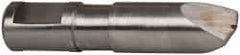 Made in USA - 0.01" Radius Single Point Diaform Diamond Dresser - 1-3/4" Long x 3/8" Shank Diam, 60° Included Angle - Americas Tooling