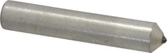 Norton - 1/4 Carat Single Point Diamond Dresser - 2" Long x 3/8" Shank Diam, 60° Included Angle - Americas Tooling