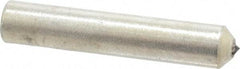 Norton - 1/2 Carat Single Point Diamond Dresser - 2" Long x 3/8" Shank Diam, 60° Included Angle - Americas Tooling