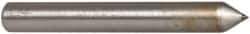 Norton - 1" Long x 1/8" Shank Diam Single Point Diamond Dresser - Convex Radius, 60° Included Angle - Americas Tooling