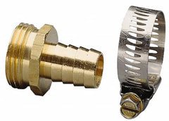 Nelson - 3/4 Garden Hose Fitting - Brass, Male Connector - Americas Tooling