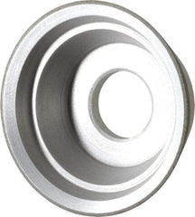 Made in USA - 3-3/4" Diam, 1-1/4" Hole Size, 1-1/2" Overall Thickness, 150 Grit, Type 11 Tool & Cutter Grinding Wheel - Very Fine Grade, Diamond - Americas Tooling