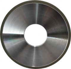 Made in USA - 4" Diam x 1-1/4" Hole x 1/8" Thick, 150 Grit Surface Grinding Wheel - Americas Tooling