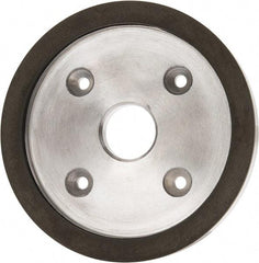 Made in USA - 6" Diam, 1-1/4" Hole Size, 3/4" Overall Thickness, 220 Grit, Type 6 Tool & Cutter Grinding Wheel - Very Fine Grade, Diamond - Americas Tooling