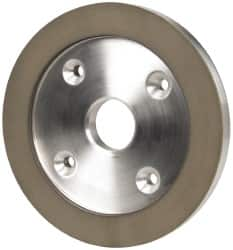 Made in USA - 6" Diam, 1-1/4" Hole Size, 3/4" Overall Thickness, 150 Grit, Type 6 Tool & Cutter Grinding Wheel - Very Fine Grade, Diamond - Americas Tooling