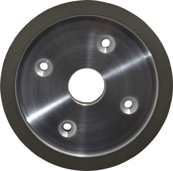 Made in USA - 6" Diam, 1-1/4" Hole Size, 3/4" Overall Thickness, 150 Grit, Type 6 Tool & Cutter Grinding Wheel - Very Fine Grade, Diamond - Americas Tooling