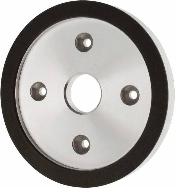 Made in USA - 6" Diam, 1-1/4" Hole Size, 3/4" Overall Thickness, 220 Grit, Type 6 Tool & Cutter Grinding Wheel - Very Fine Grade, Diamond - Americas Tooling