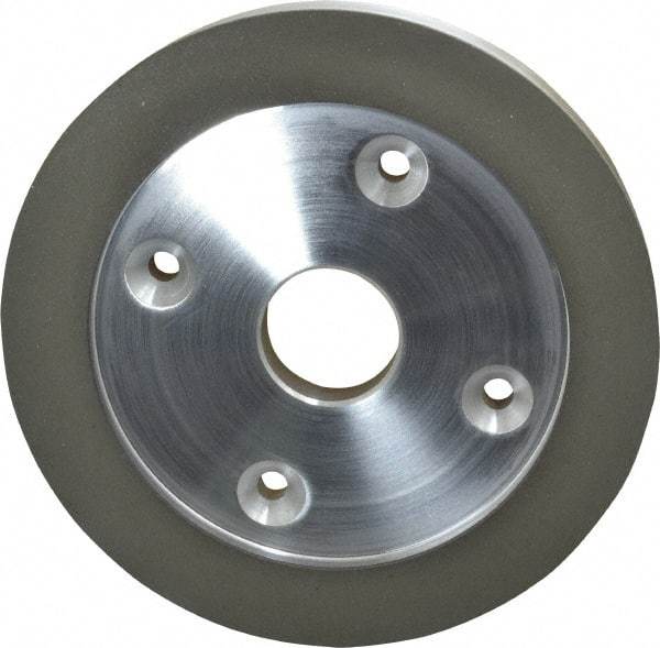 Made in USA - 6" Diam, 1-1/4" Hole Size, 3/4" Overall Thickness, 100 Grit, Type 6 Tool & Cutter Grinding Wheel - Fine Grade, Diamond - Americas Tooling