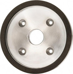 Made in USA - 6" Diam, 1-1/4" Hole Size, 3/4" Overall Thickness, 150 Grit, Type 6 Tool & Cutter Grinding Wheel - Very Fine Grade, Diamond - Americas Tooling