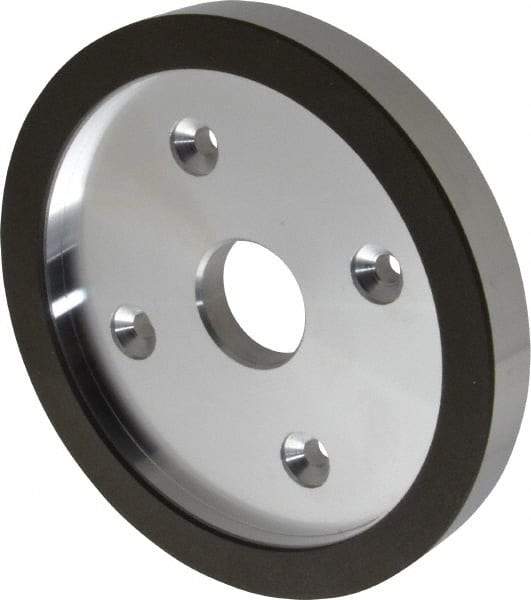 Made in USA - 6" Diam, 1-1/4" Hole Size, 3/4" Overall Thickness, 150 Grit, Type 6 Tool & Cutter Grinding Wheel - Very Fine Grade, Diamond - Americas Tooling