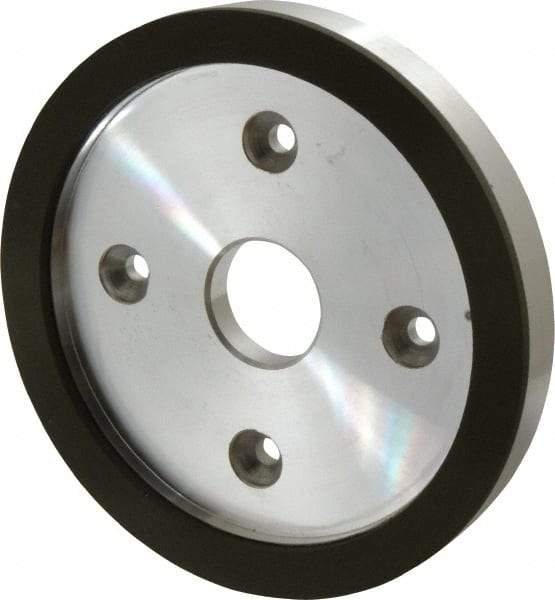 Made in USA - 6" Diam, 1-1/4" Hole Size, 3/4" Overall Thickness, 150 Grit, Type 6 Tool & Cutter Grinding Wheel - Very Fine Grade, Diamond - Americas Tooling