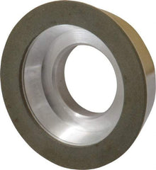 Made in USA - 3" Diam, 1-1/4" Hole Size, 7/8" Overall Thickness, 200 Grit, Type 11 Tool & Cutter Grinding Wheel - Very Fine Grade, Diamond - Americas Tooling