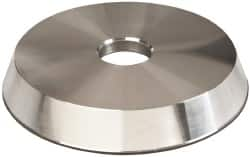 Made in USA - 6" Diam, 1-1/4" Hole Size, 1" Overall Thickness, 150 Grit, Type 12 Tool & Cutter Grinding Wheel - Very Fine Grade, Diamond - Americas Tooling