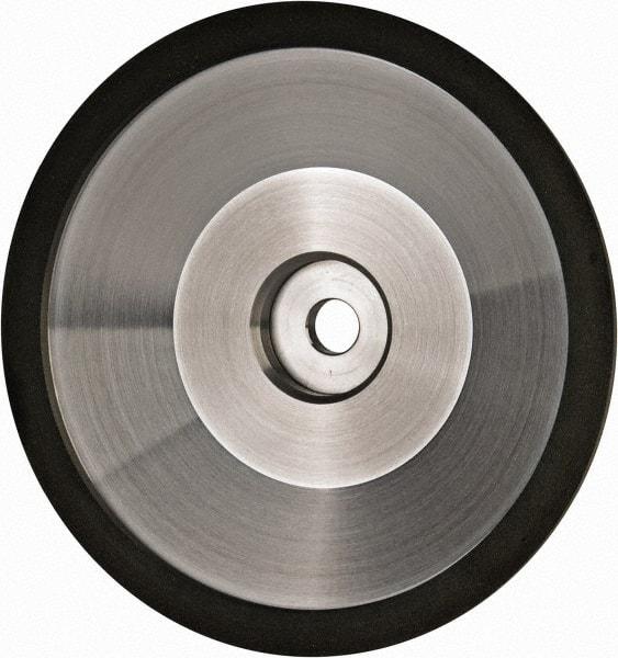 Made in USA - 6" Diam, 1-1/4" Hole Size, 1" Overall Thickness, 150 Grit, Type 12 Tool & Cutter Grinding Wheel - Very Fine Grade, Diamond - Americas Tooling