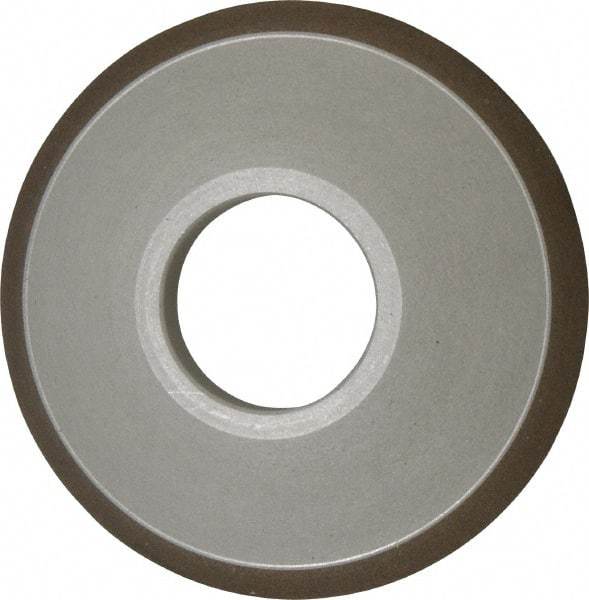 Made in USA - 3-1/2" Diam, 1-1/4" Hole Size, 3/4" Overall Thickness, 150 Grit, Type 15 Tool & Cutter Grinding Wheel - Very Fine Grade, Diamond - Americas Tooling