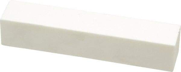 Grier Abrasives - 220 Grit Aluminum Oxide Rectangular Dressing Stick - 4 x 3/4 x 3/4, Fine Grade, Vitrified Bond - Americas Tooling