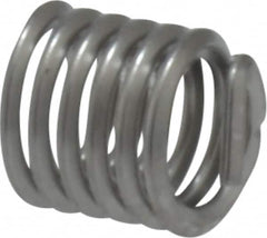 Heli-Coil - #8-32 UNC, 0.246" OAL, Free Running Helical Insert - 6 Free Coils, Tanged, 18-8 Stainless Steel, 1-1/2D Insert Length - Americas Tooling