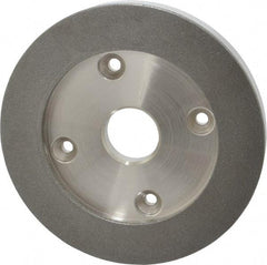 Made in USA - 6" Diam, 1-1/4" Hole Size, 3/4" Overall Thickness, 220 Grit, Tool & Cutter Grinding Wheel - Fine Grade, Diamond - Americas Tooling