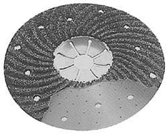 Value Collection - 7" Diam, 7/8" Hole, 100 Grit Silicon Carbide Fiber Disc - Americas Tooling