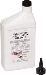 Gast - 1 Qt Air Compressor Lubricating Oil - Use with Gast Lubricated Vacuum Pumps, Air Compressors and Air Motors - Americas Tooling