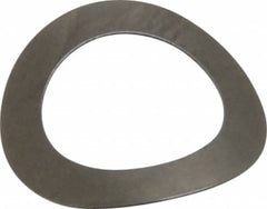 Gardner Spring - 1/4" Bolt, 0.269" ID, Grade 301 Stainless Steel, Curved Disc Spring - 0.423" OD, 0.07" High, 0.007" Thick - Americas Tooling