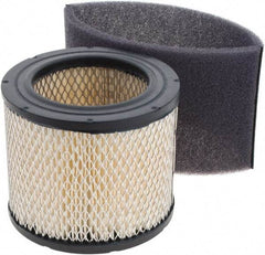 Gast - Air Compressor Filter Element - 4-3/4" High, 3-5/8" ID x 6-5/8" OD, Use with Gast AJ126D Inlet Filter - Americas Tooling