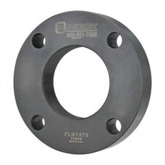 Nook Industries - 4.94" Flange OD x 0.9" Thickness Precision Acme Mounting Flange - For 2-4 Bars, 4 Mounting Holes, Steel - Americas Tooling