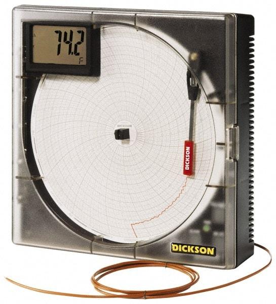 Dickson - -50 to 500°F, Temp Recorder - 4 Ft. Long Probe, 120 AC Voltage, Dickson KTx and KTxE - Americas Tooling