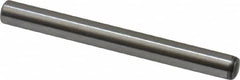 Value Collection - 3mm Diam x 30mm Pin Length Alloy Steel Standard Dowel Pin - C 58-62 Hardness, 3,340 Lb Breaking Strength, 1 Rounded End - Americas Tooling