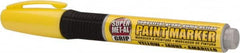 Super Met-Al - Yellow Paint Marker - Oil Based Paint - Americas Tooling