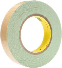 3M - 2" Wide x 10 Yd Long Green Rubber Masking Tape - Series 500 - Americas Tooling