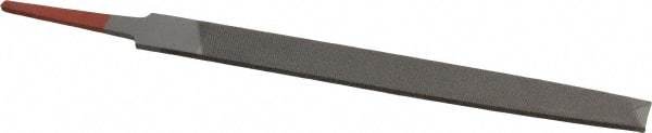 Simonds File - 6" Long, Second Cut, Flat American-Pattern File - Double Cut, Tang - Americas Tooling