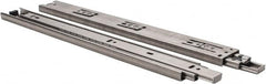 Sugatsune - 13-25/32" Slide Length, 14" Travel Length, Stainless Steel Ball Bearing Slide - 84 Lb Capacity at Full Extension - Americas Tooling