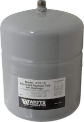 Watts - 1.0 Gallon Capacity, 2.1 Gallon Tank, 8 Inch Diameter, 12-1/2 Inch High, 1/2 Inch Port, Expansion Tank - Steel, Polymer Coating - Americas Tooling