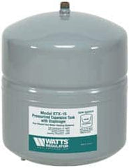 Watts - 2.5 Gallon Capacity, 4.5 Gallon Tank, 11 Inch Diameter, 14 Inch High, 1/2 Inch Port, Expansion Tank - Steel, Polymer Coating - Americas Tooling