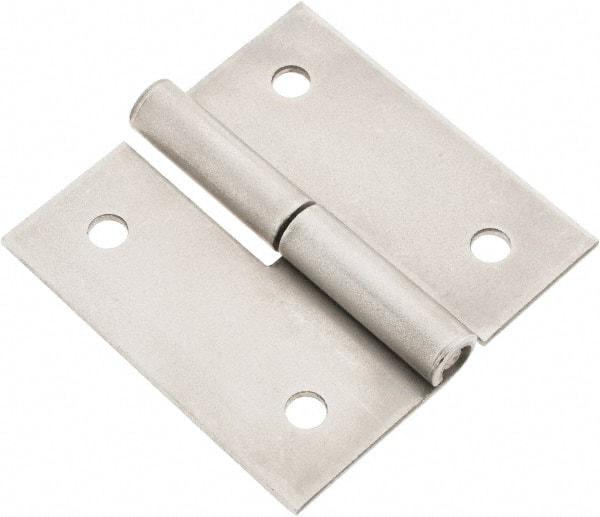 Made in USA - 3" Long x 3" Wide x 0.093" Thick, Slip Joint Hinge - Steel - Americas Tooling